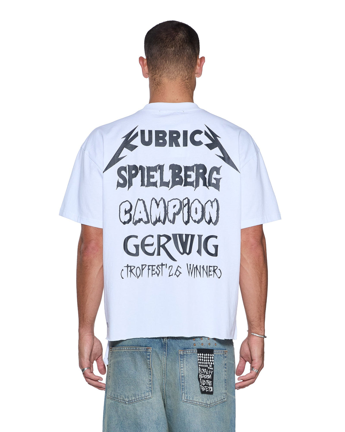 Mens Director Ekcess Ss Tee Tru White Tees - White