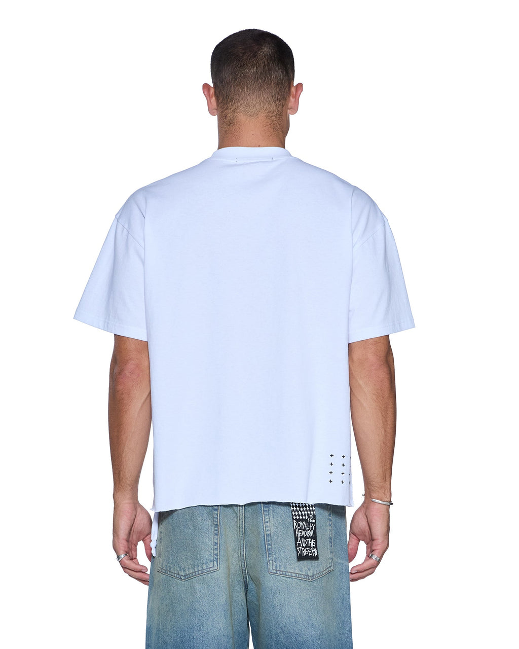 Mens Tropfest Ekcess Ss Tee True White Tees - White