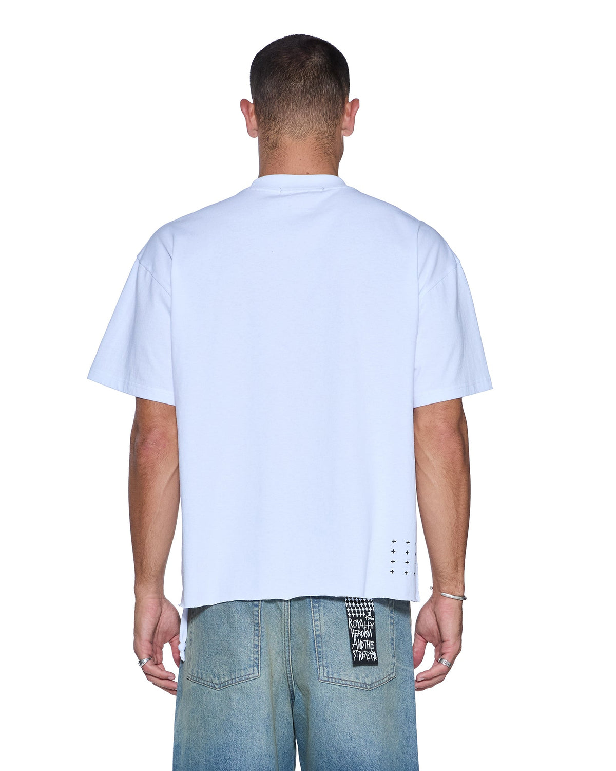 Mens Tropfest Ekcess Ss Tee True White Tees - White