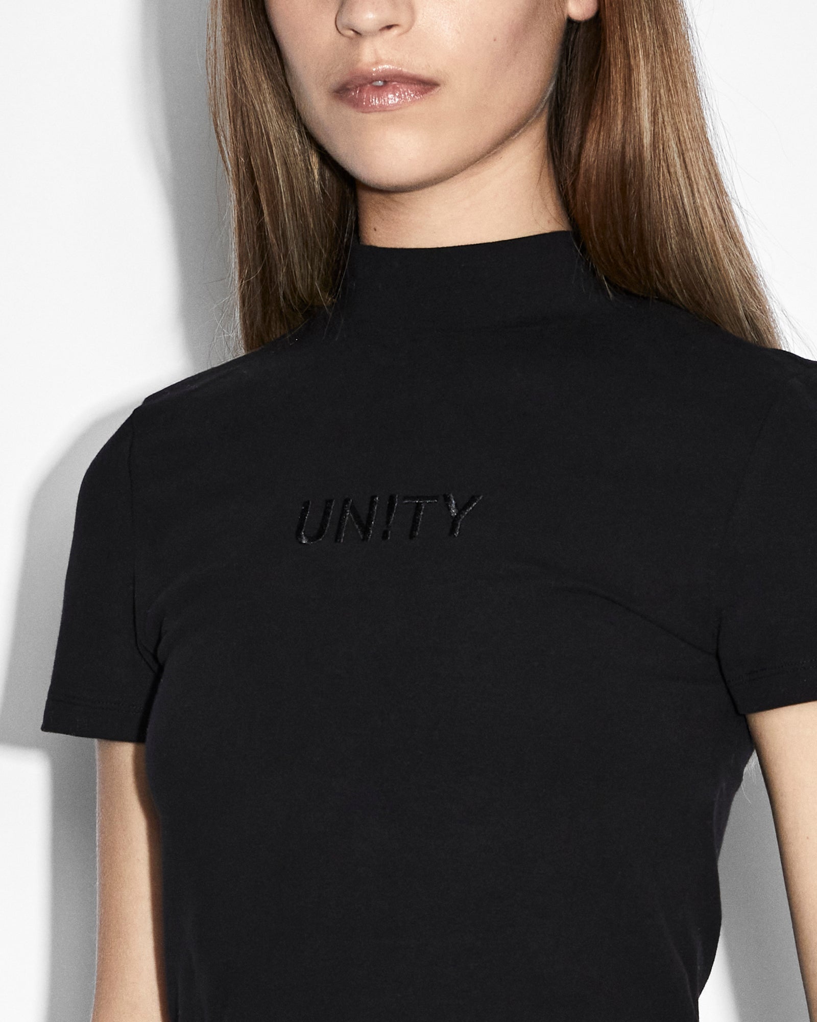 UNITY MOCK BABY SS TEE BLACK