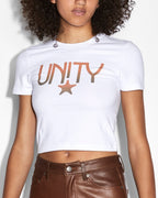 WOMENS UNITY STAR BABY SS TEE WHITE TEES