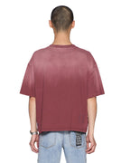 Mens Zoom Halen Ss Tee Ox Baggy Tees - Burgundy