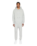 MENS 4 X 4 BIGGIE HOODIE GREY MARLE FLEECE