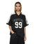 WOMENS  99 SS JERSEY BLACK BAGGY TEES