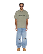 MENS MAXX STRIKER TRASHED DENIM JEANS