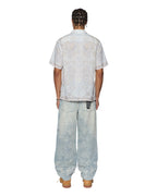 Mens Eternity Ekcess Resort Ss Shirt Oversized Shirts - Blue