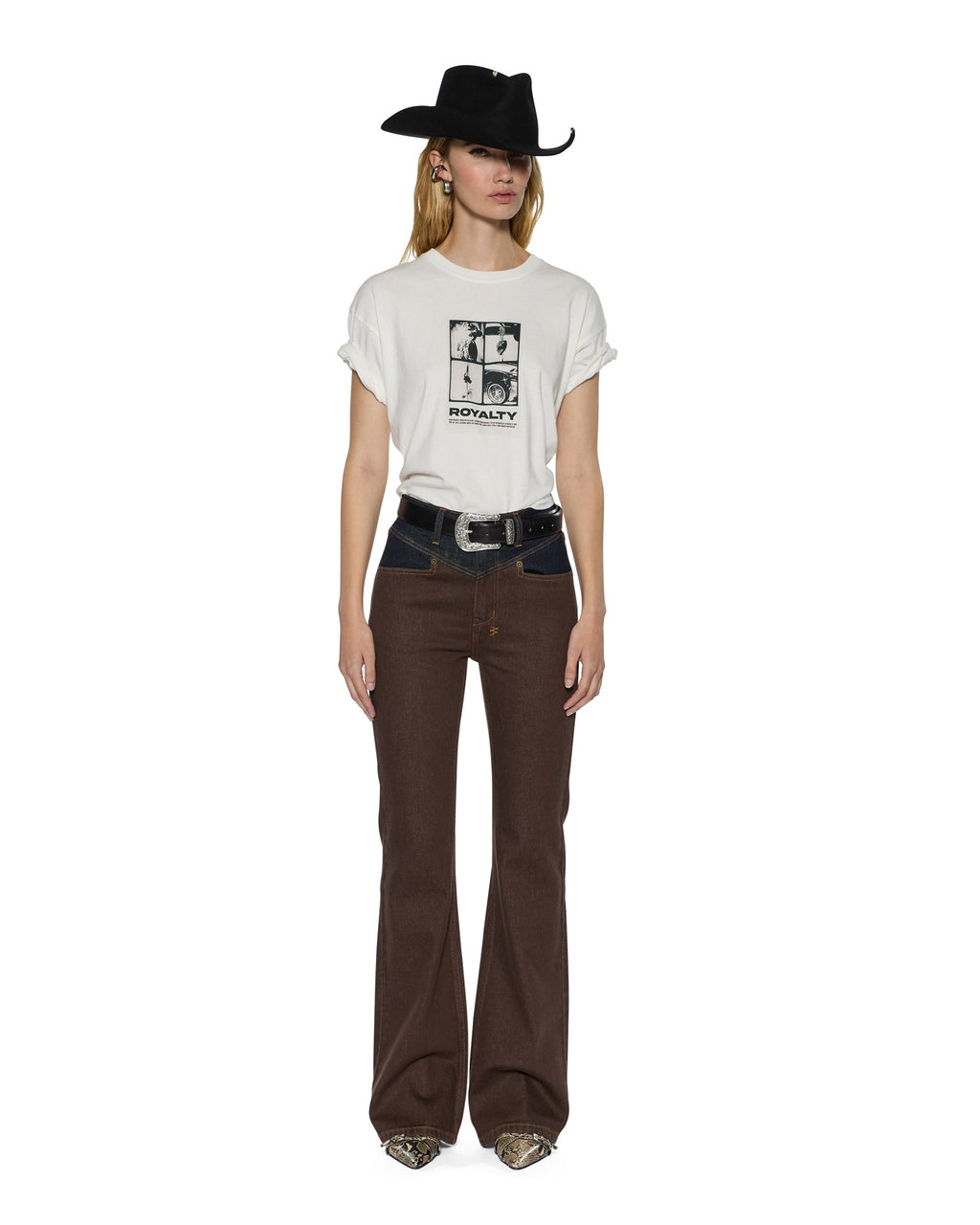 WOMENS SOHO JEAN ORIGINAL SPLICED DENIM JEANS