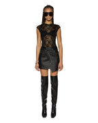 WOMENS RAP SKIRT SLICKER SKIRTS