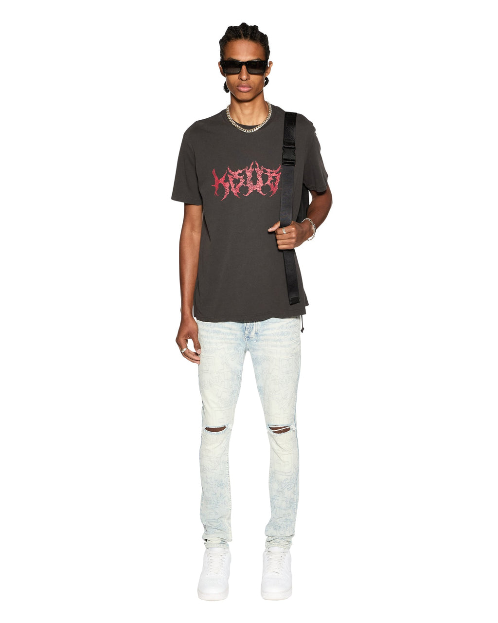 MENS VAN WINKLE STENCIL LEGACY DENIM JEANS