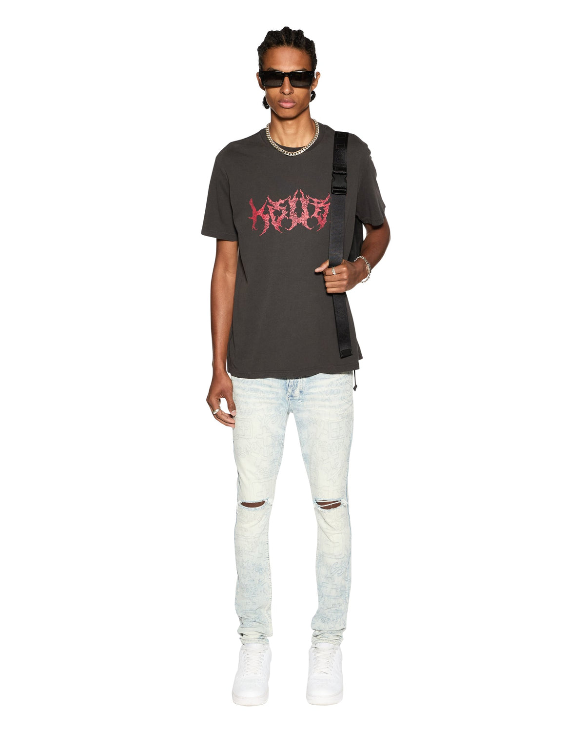 MENS VAN WINKLE STENCIL LEGACY DENIM JEANS
