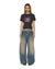 WOMENS  KSUPER DUNE BAGGY DENIM JEANS