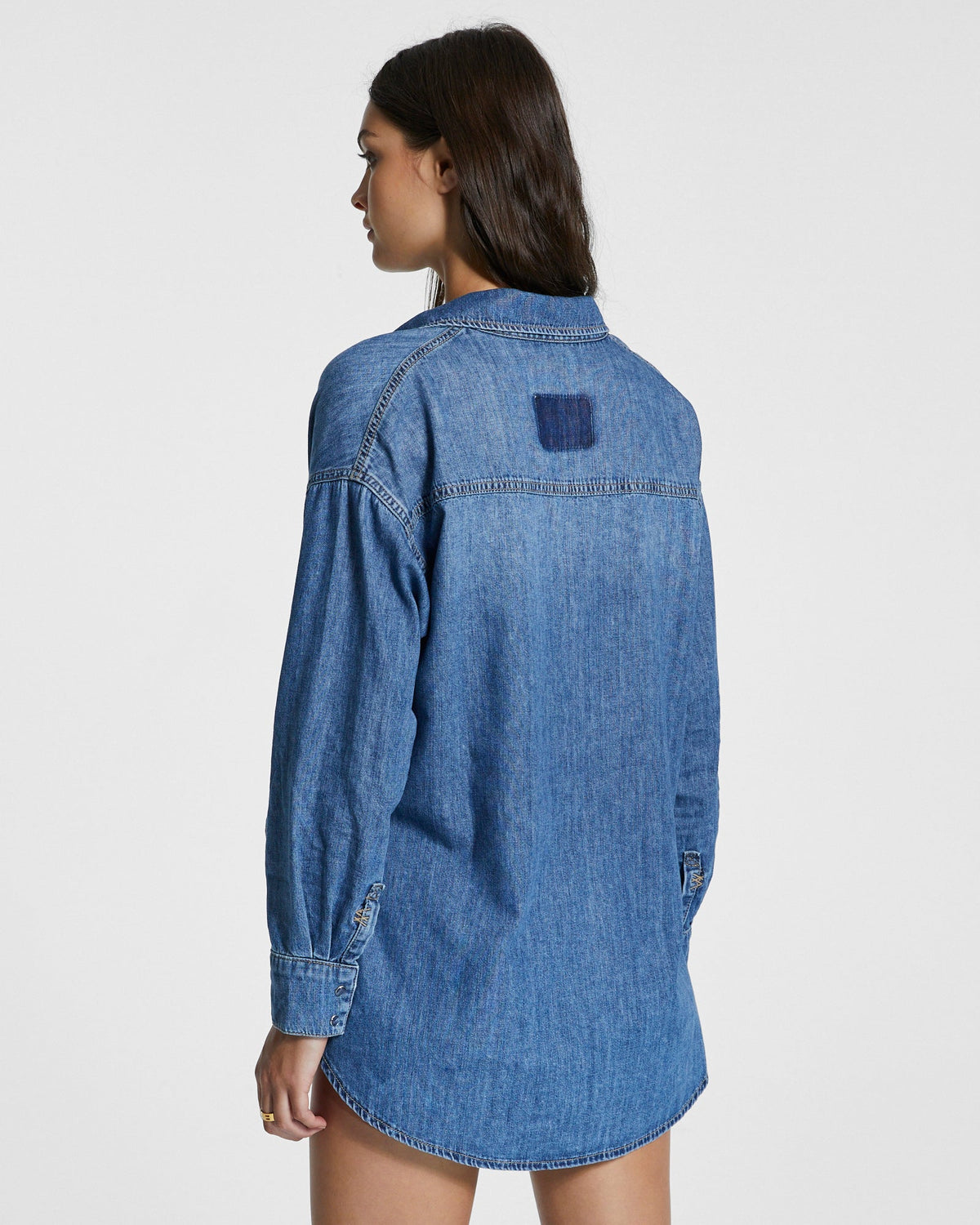 OVERSIZED DENIM LS SHIRT HAVEN