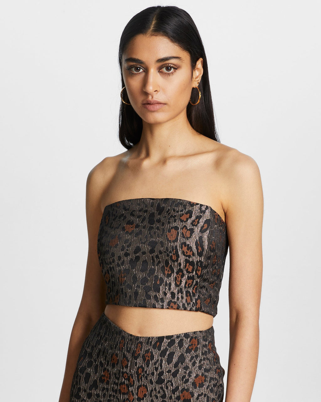 WOMENS THREE AM TOP LEOPARD FASHION TOPS