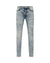MENS  VAN WINKLE PAINT SUMMER BLUE SKINNY DENIM JEANS