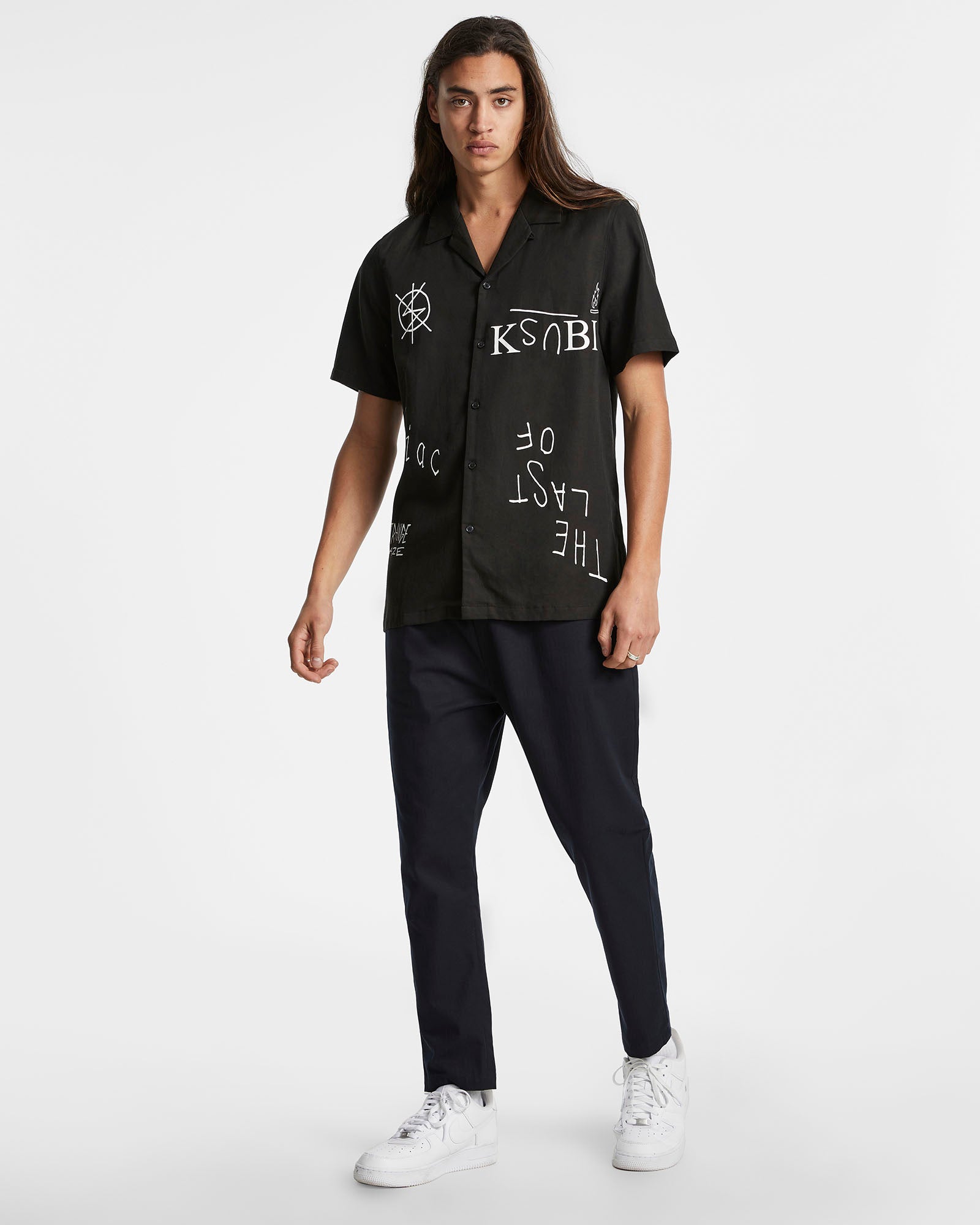 LAST MANIAC RESORT SS SHIRT BLACK