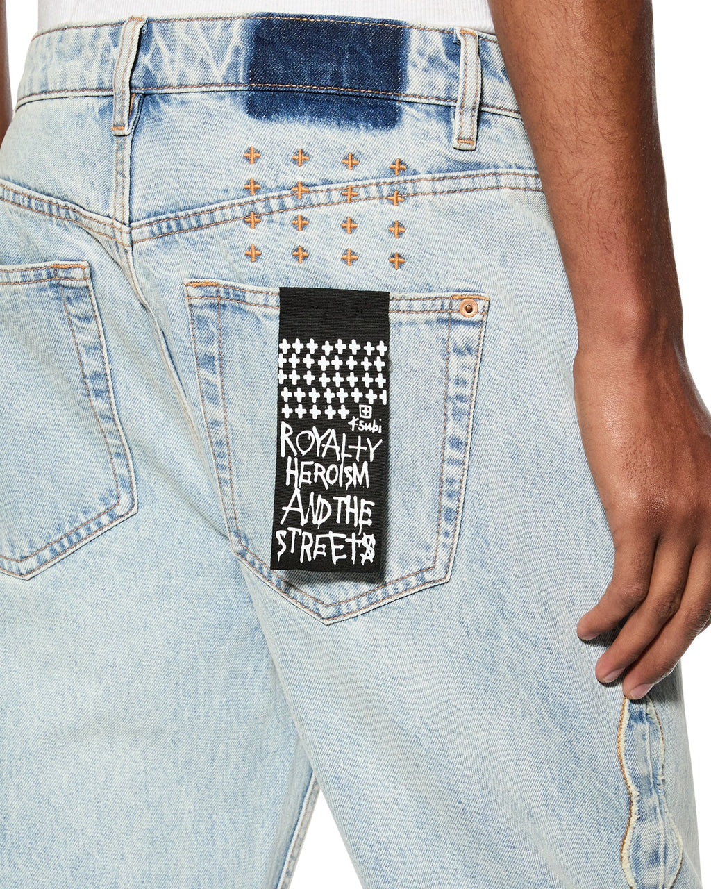 MENS BRONKO PARAGON KRAFT DENIM JEANS