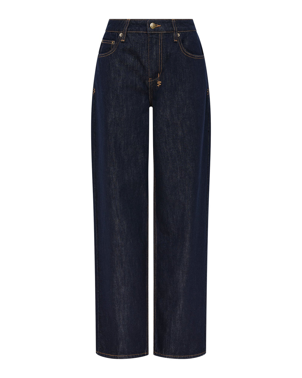 Womens Empire Jean Original Straight Denim Jeans - Denim