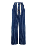 WOMENS KSUPER MAYFAIR BLUE SPLICED DENIM JEANS