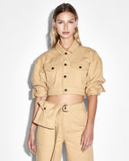 WOMENS KOMMAND JACKET CARAMEL JACKETS