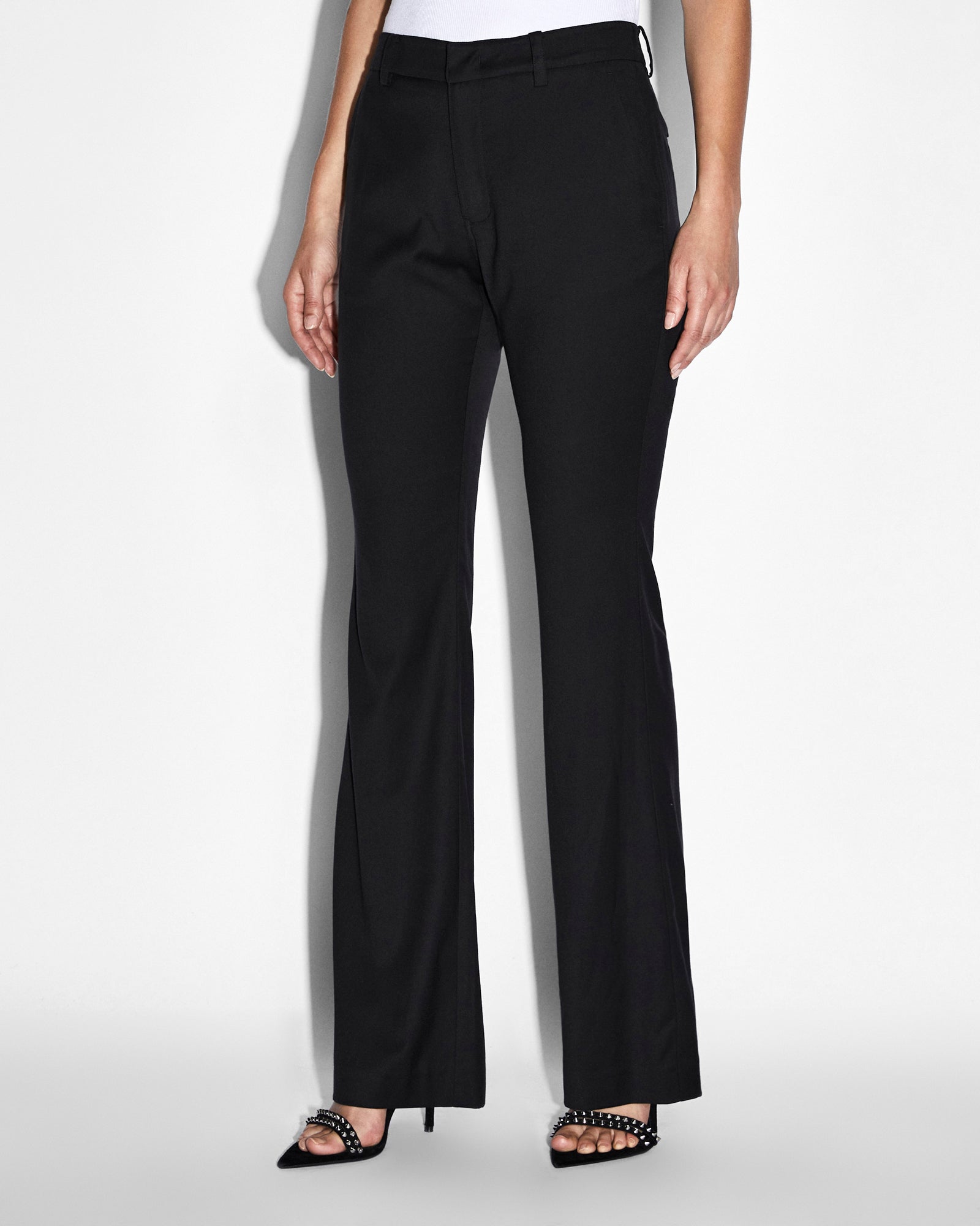 WOMENS  ZODIAC PANT BLACK FLARE PANTS