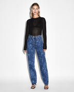 WOMENS ULTRA KNIT TOP BLACK KNITWEAR