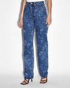 WOMENS PLAYBACK IMPRINT DENIM JEANS