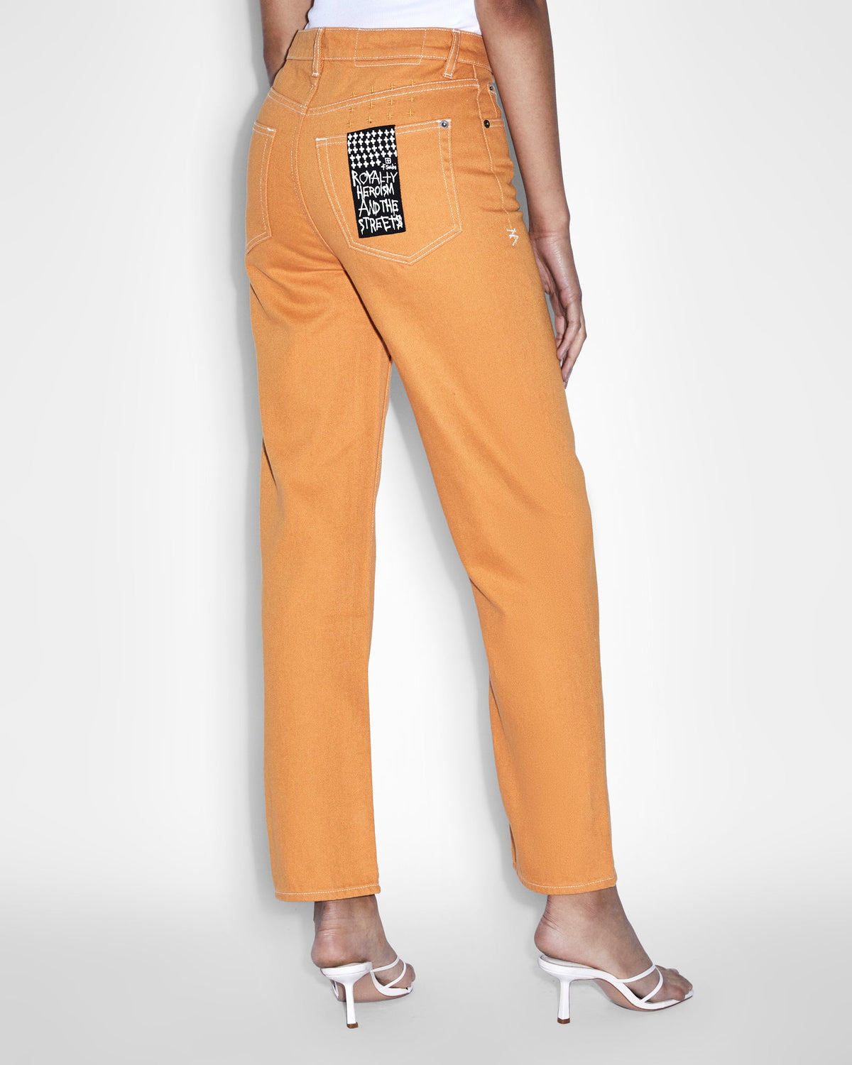 WOMENS BROOKLYN JEAN FLAME DENIM JEANS