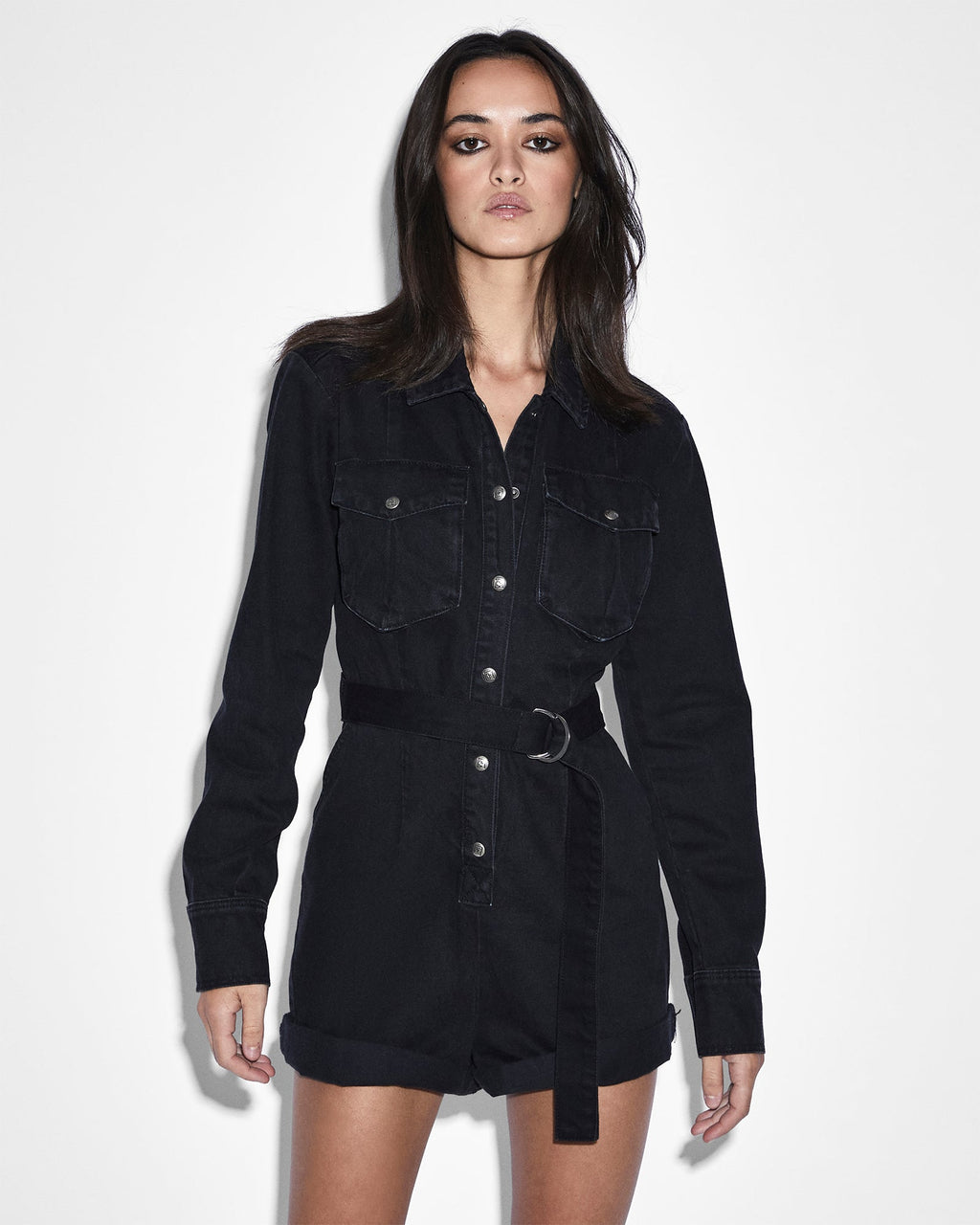 WOMENS HAZARD SHORT BOILERSUIT PLAYSUITS