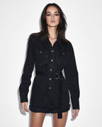 WOMENS HAZARD SHORT BOILERSUIT PLAYSUITS