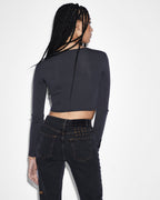 WOMENS TRANSCEND CARDI SILVER FASHION TOPS