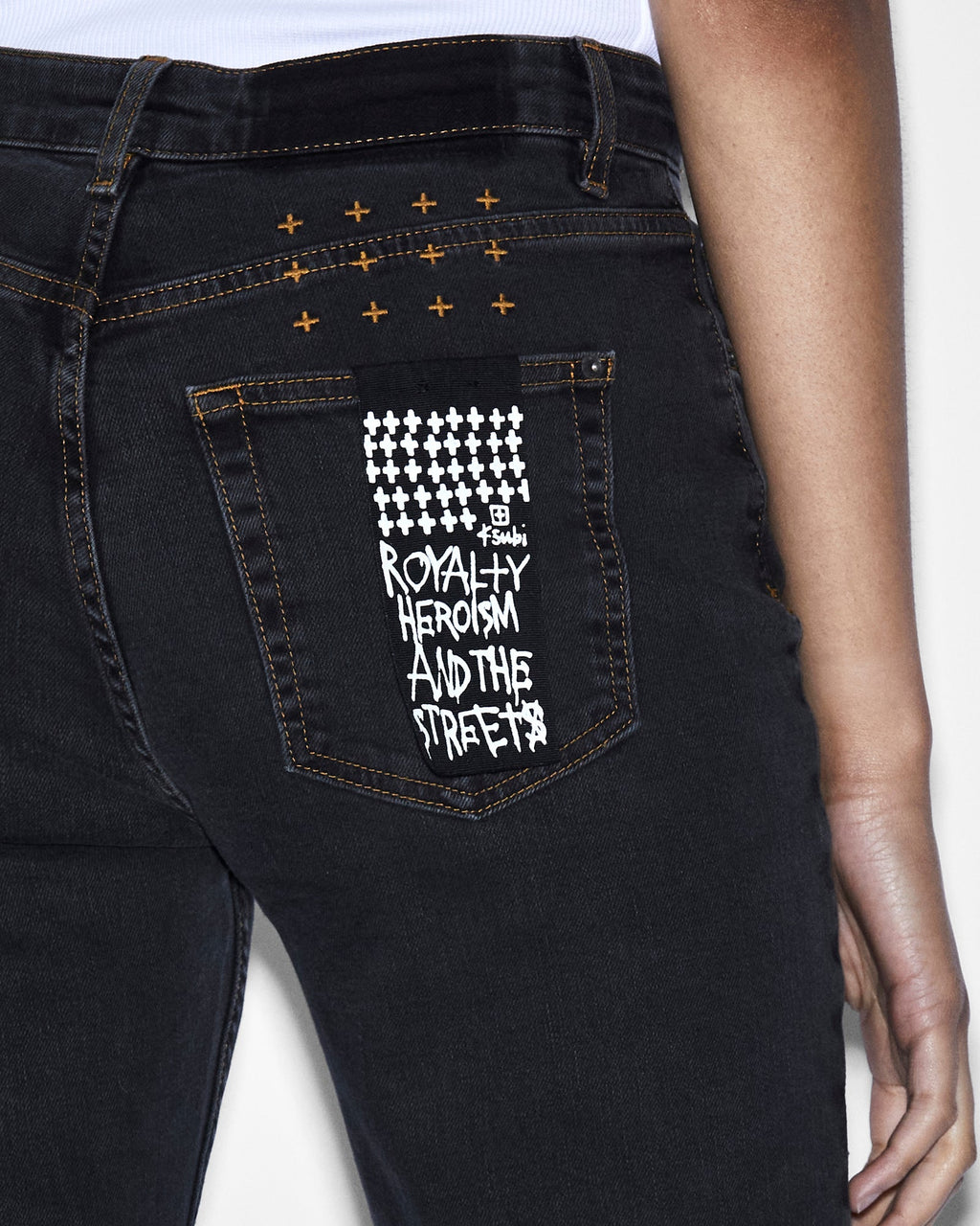 Womens Soho Raven Flare Denim Jeans - Black