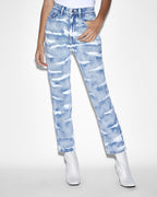 Womens Nine O Motley Slim Denim Jeans - Multi Colour
