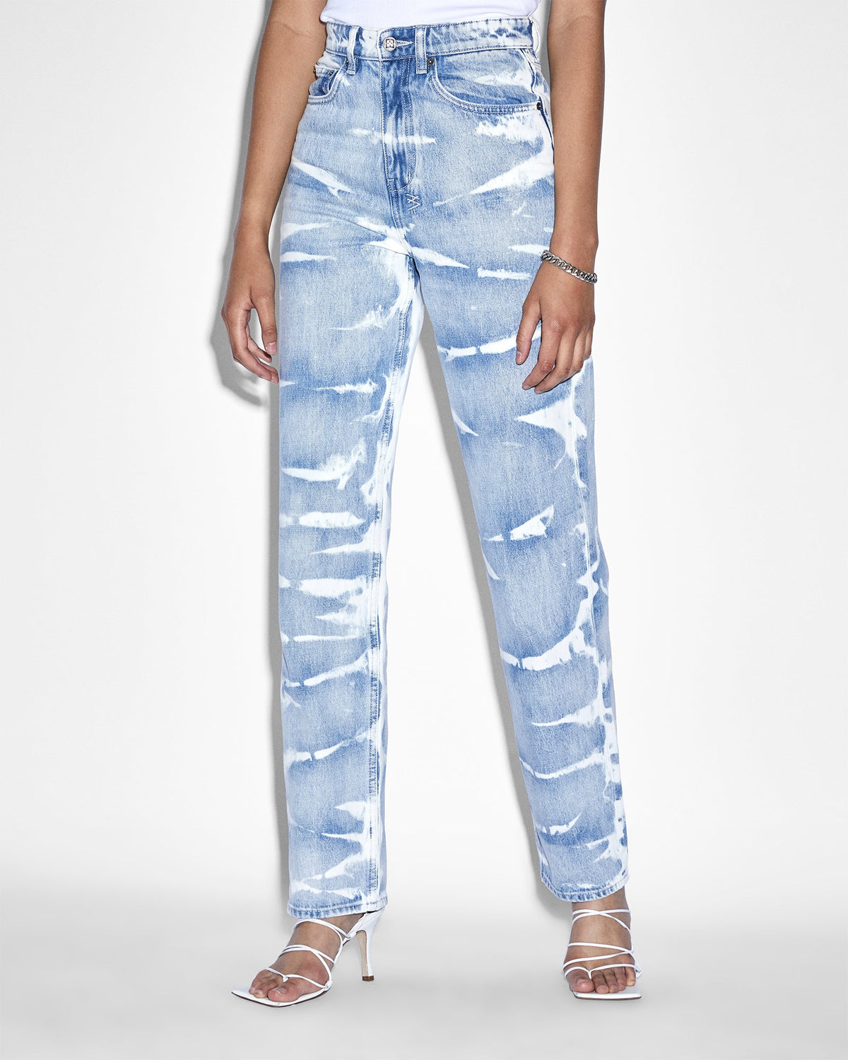 WOMENS PLAYBACK MOTLEY DENIM JEANS