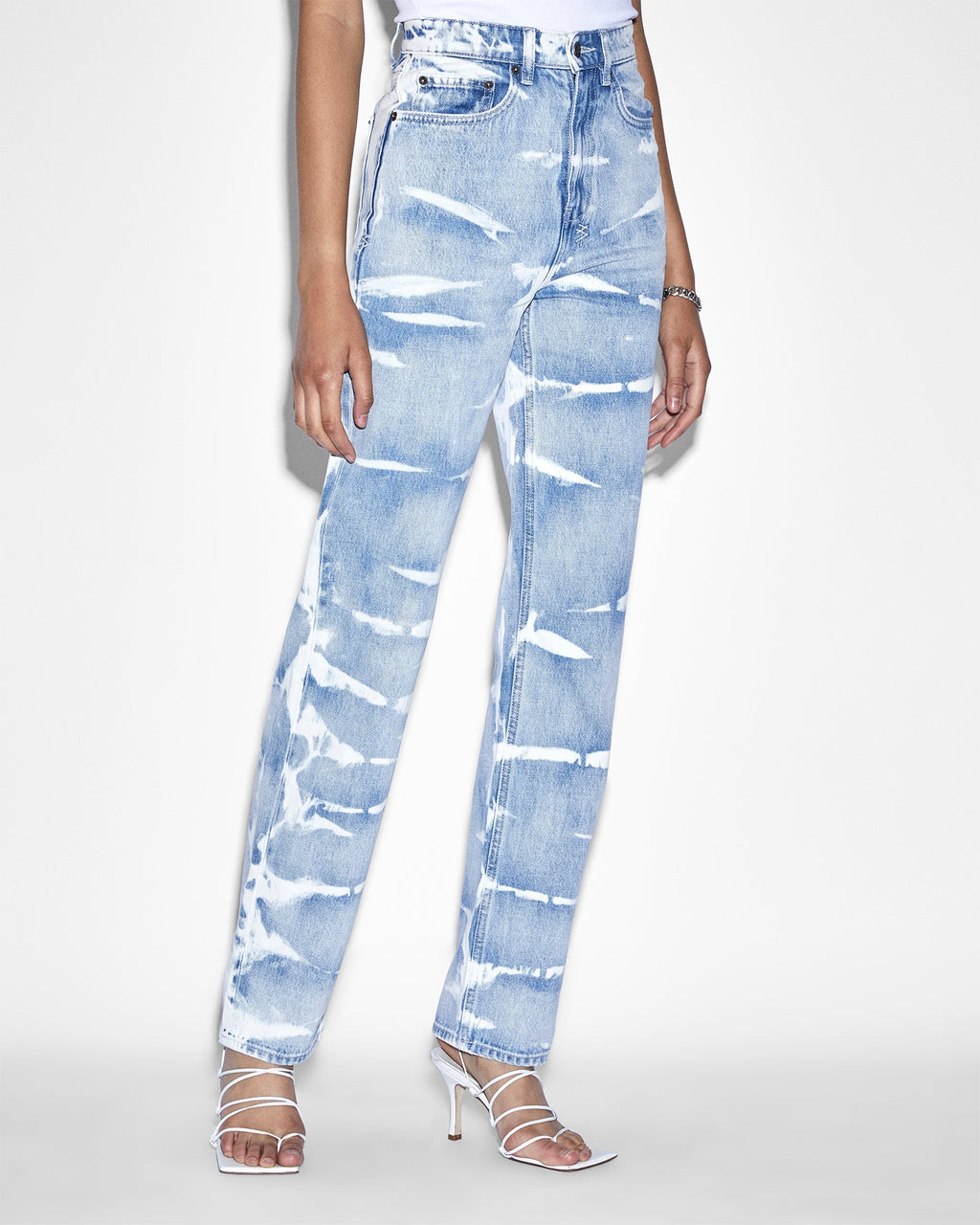 WOMENS PLAYBACK MOTLEY DENIM JEANS