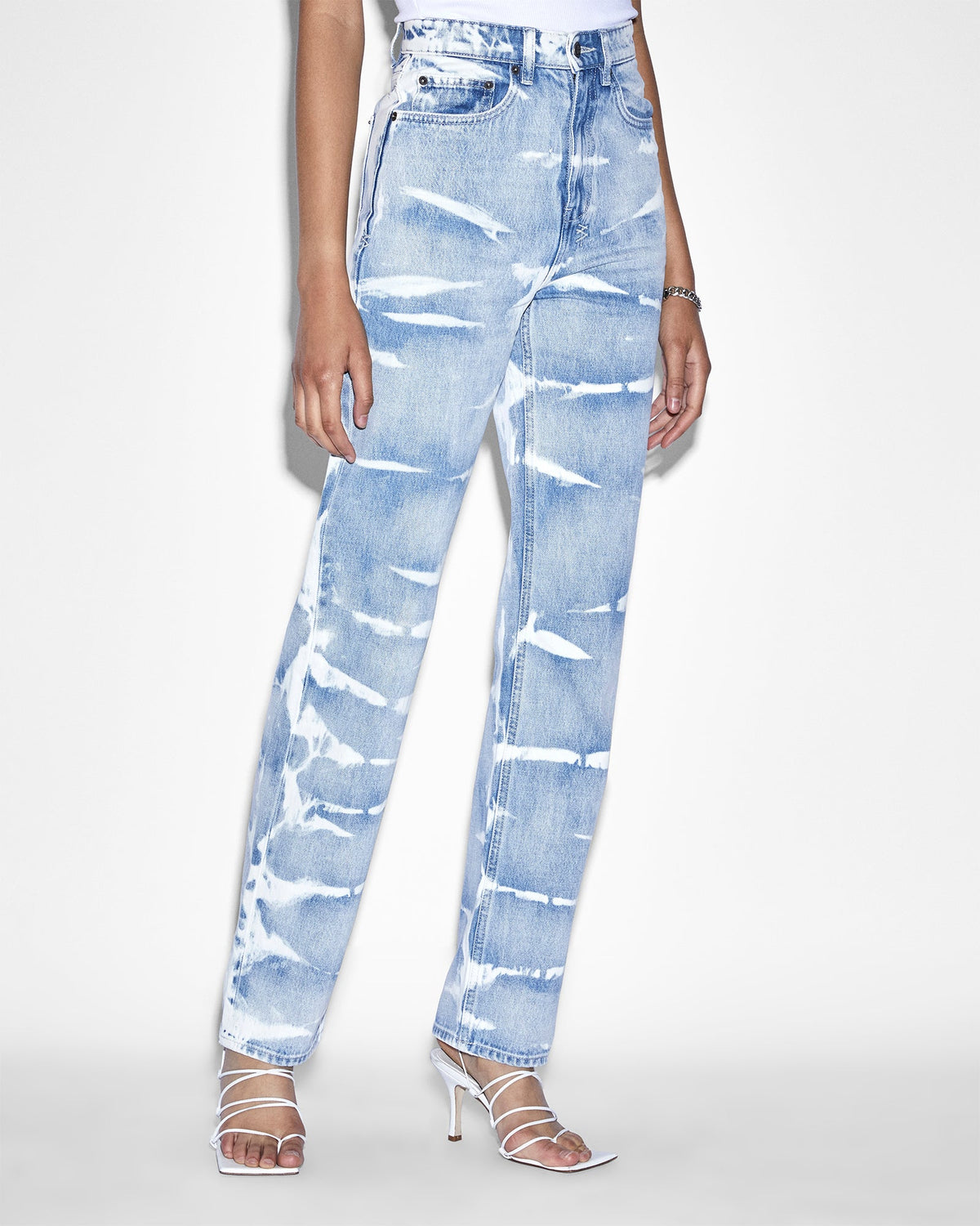 WOMENS PLAYBACK MOTLEY DENIM JEANS
