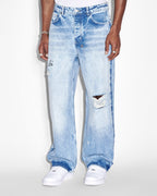 Mens Maxx Autograph Baggy Denim Jeans - Denim