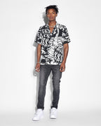 Mens Ikonik Resort Ss Shirt Multi Regular Shirts - Multi Colour