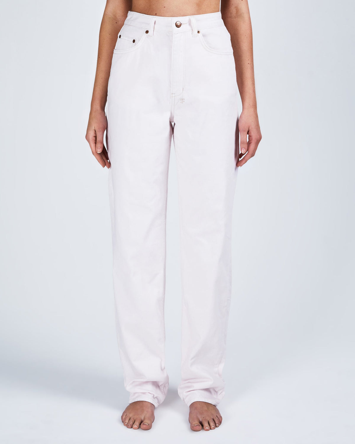 WOMENS PLAYBACK BARELY BLUSH DENIM JEANS