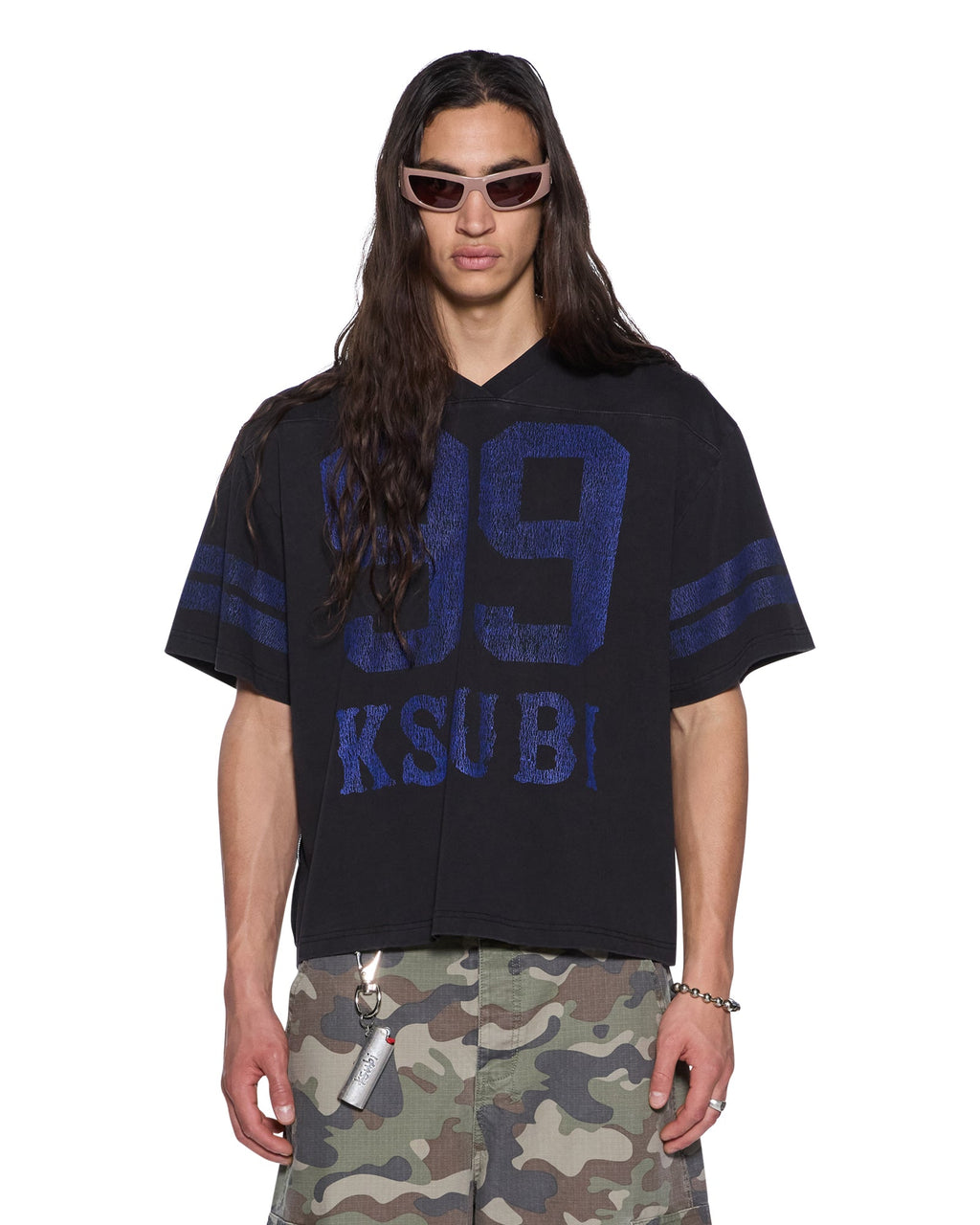 MENS SUPER 99 SS DUKE TEE OLD BLACK TEES