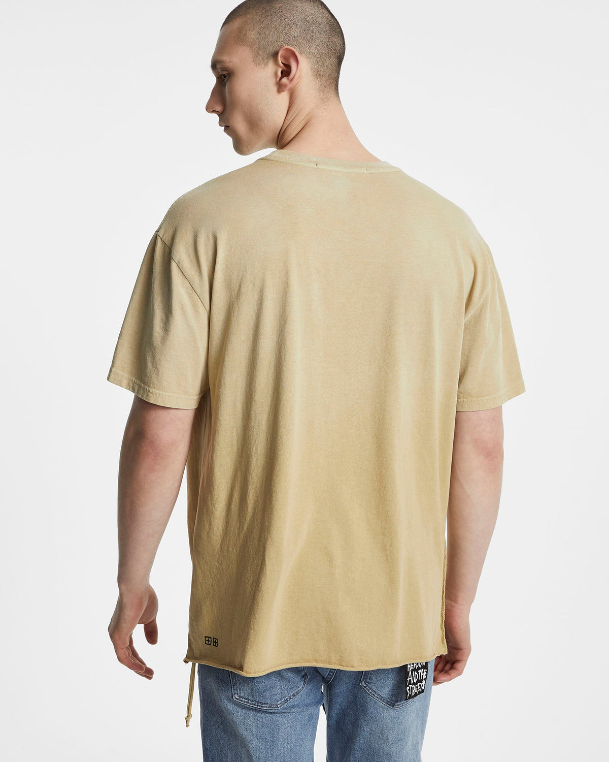 SIGN OF THE TIMES BIGGIE SS TEE CAMEL